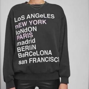 Anine Bing City Love Sweatshirt